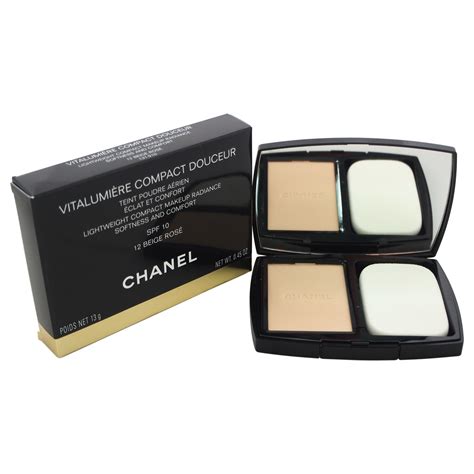 chanel vitalumiere compact douceur 12 beige rose